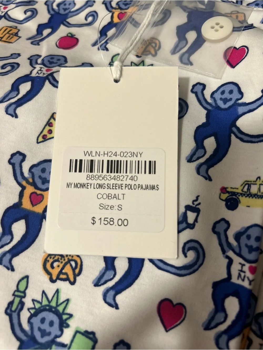 Roller Rabbit NYC Monkey Pajama Set - LIMITED EDITION - Picture 9 of 9